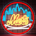 Baseball Neon Sign for Wall Decor Baseball LED Light Up Sign Baseball Wall Decor Sports Neon Lights for Club Bedroom Man Cave Bar Sports Gifts for Men Teen Boys Fans, Size 13.4 * 13.4 inch (FMXD151)