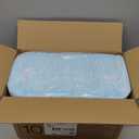 Amazon Basics Leak-Proof Dog and Puppy Potty Training Pee Pads with Quick-Dry 5-Layer Super Absorbent Design, Regular Size 22 x 22 inch, Blue & White, 100 Count