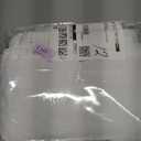 Diraysid 100% Blackout White Curtains Linen Curtains for Bedroom Grommet Thermal Insulated Room Darkening Drapes (2 Panels, W52 x L84 Inch)