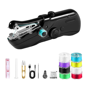 Portable Handheld Sewing Machine for Beginners - Mini Hand Held Sewing Machine for Adults - Small Cordless for Home Travel