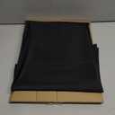 sancua Round Tablecloth - 70 Inch - Water Resistant Spill Proof Washable Polyester Table Cloth Decorative Fabric Table Cover for Dining Tables, Buffet Parties and Camping, Black