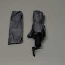 Mini Kids Travel Compact Portable Anti-rebound Folding Umbrella/Protect the safety of children/Automatic Open Close/UV Protection/UPF 50/Pocket Parasol/Rain Sun/Lightweight Small/Backpack/Car/Women (35.4inch, Grey)