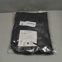 LUCMO Car Backseat Organizer with Touch Screen Tablet Holder,9 Storage Pockets Protectors Kick Mats Travel Accessories for Kids-Black (1 Pack)