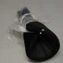 Round Chair Cushion 13 Inch, Detachable Memory Foam Seat Cushion,Circle Stool Cushion, Anti-Slip Chair Pad with Removable Cover Black