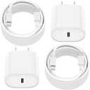 Essri Phone Charger Fast Charging 10 FT,2Pack 20W PD USB C Block with iPhone 14 13 Charger Cable 10 Foot, Compatible with iPhone 14 Pro 13 Pro Max 12 11 Pro Mini, missing 1 box