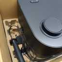 Chefman Crispinator Air Fryer 6-in-1 with 8 Qt capacity, 450F Max Temp with TurboFry Pro Technology for Fast and Even Results, Viewing Window, Nonstick Ceramic Basket (Midnight)