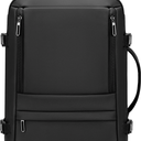 Carry On Travel Backpack for Airplanes | 35L Suitcase Backpack Luggage Business Weekender Bag - Expandable Travel Carry On Flight Approved for Men Women - Black