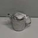 Stainless Steel Coffee Pot, 32oz/850ml Tea Pot Stovetop Coffee Pot Short Spout Water Jug for Home Hotel Restaurant, Teapot Hot Cold Water Pot for Coffee, Tea, Beverages, Fruit Herbal