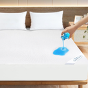 Full Size Mattress Protector Waterproof Mattress Topper Pad Cover Super Noiseless Soft & Breathable Mattress Protector Terry for Pets Kids Adults 54" x 75" Fitted Bed Sheets