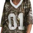 Roseseek Women's Number Tee Multicolor Small