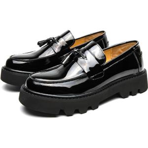 shoeslocker Slippers for Men Size 10.5 Mens Slippers Warm Indoor Outdoor Brown