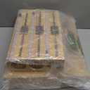 Bamboo Foil and Plastic Wrap Organizer with Cutter, Kitchen Drawer Storage, Dispenser Compatible with Sandwich and Snack Variety Size Bags Ziplock Bag