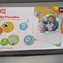 Bright Starts Playful Paradise Portable Compact Automatic Baby Swing with Music, Unisex, Newborn +