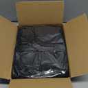 HolidayIdeas Cocktail Table Covers, 2 Pack - Fitted Stretch Spandex Square Corners Cocktail Tablecloths,High Top Table Cloths (Black, Fit for 30"-32" Diameter x 43" Height Tables)