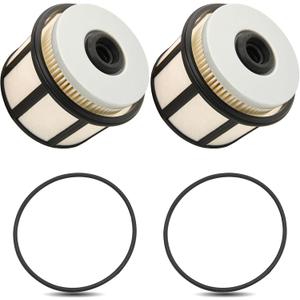 FD4596 Fuel Filter for 7.3l Diesel FD-4596 Fuel Filter Compatible with Ford 1999-2003 F-250/F-350/F-450/F-550 7.3L SUPER DUTY, Replaces FD4596, F81Z9N184AA (2Pack)