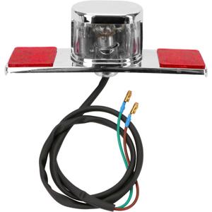 2 Wires Rear License Taillight Brake Tail Light fit for Honda CMX250 Rebel CA250 CMX250C Motorcycle Rear Fender Stop Lamp Assembly