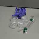 Straw Cup Conversion Kit for Lansinoh Baby Bottles,Straw Cup Transition Kit with Weighted Straw, Soft Straw Nipples & Easy-Grip Handle, 8m+, 4-Pack