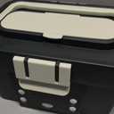 Heated Lunch Box Battery Powered with Automatic Heating, 16,000mAh Cordless Heatable Lunchbox for Adults, 1.6L Portable Food Warmer with Insulated Carry Bag Green