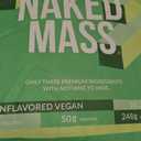 NAKED Vegan Mass - Natural Vegan Weight Gainer Protein Powder - 1,230 Calories, NSF Certified, Non-GMO, Soy & Gluten Free, No Artificial Ingredients - 12LB Bulk - 17 Servings