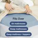 Extra Deep Queen Sheet Set - 6 Piece Breathable and Cooling Sheets - Hotel Luxury Bedding for Women, Men, Kids & Teens - Easy & Secure Fit - Soft, Wrinkle Free & Comfy - Extra Deep Pockets - Off White