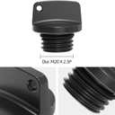 NICECNC Oil Filler Plug Cap M20 Black Compatible with Yamaha YZ 65 80 125/X 250/X YZ250F YZ450F YZ250/450FX WR250F WR450F WR250R MT-09/FZ-09,CNC-machined Billet 6061 Aluminum,See Fitment