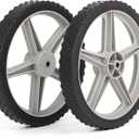 14" x 1.75" Universal Wheels, 2.45" Centered Hub Length, 1/2" Bore