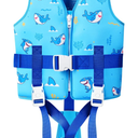 DOOHALO Toddler Swim Vest Kids Swimming Training Vest for Boys Girls Suitable for Age Small (22-33lbs/1-2Yrs)