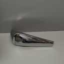 HDBUBALUS Motorcycle CNC Smooth Dash Fuel Console with Gas Tank Cap Covers Chrome Fit for Harley Touring Electra Glide Road Glides 2008-23