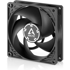 ARCTIC P9 Max - PC Fan, High-Performance 92 mm PWM case Fan, 450-4300 RPM, Optimized for Static Pressure, 0dB Mode - Black