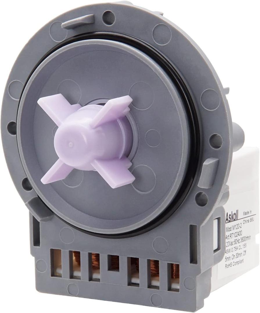 Siwdoy OEM EAU61383503 Washer Circulation Pump Compatible With LG Kenmore Replaces 4681EA2001C, 4681EA2001V, EAU62263303