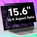 15.6 Inch 1920x1080 Laptop Privacy Screen Filter, Anti Blue Light Glare & Anti Scratch Computer Privacy Shield for 15.6" with 16:9 Aspect Ratio Laptop
