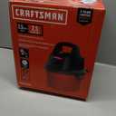 CRAFTSMAN CMXEVBE17250 2.5 Gallon 2.5 Peak HP Wet Dry Vac, Portable Shop Vacuum Wet and Dry with Filter Bag, Hose and Attachments for Cleaning in the Home