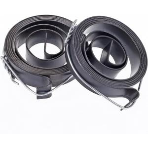 Pack of 2 Drill Press Return Spring, Quill Spring Feed Return Coil Spring Assembly, 2.2Ft Long, 35 x 8 x 0.8mm