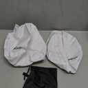 White Waterproof 600D Marine Wake Tower Speaker Covers  Small (H 7.9" x W 7.9" x D 8.3")  Weather-Resistant Covers for Compact Marine and ATV Speakers