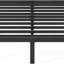 14 inch Full Bed Frame No Box Spring Needed, 2000 lbs Heavy Duty Metal Platform Bed Frames, Non-Slip and Noise-Free Mattress Foundation, Black