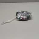 Women's Printed Mesh Long Sleeve Bodysuit, Sexy One Piece with Mock Neck Snap Crotch Leotard Top XL