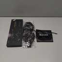 MZOO Luxury Sleep Eye Mask for Side Sleeper Men Women, Zero Eye Pressure 3D Sleeping Mask, Light Blocking Patented Design Night Blindfold, Soft Eye Shade Cover for Travel, Black