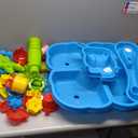 4-Tier Water Table for Kids 3-5, Summer Outdoor Beach Sensory Activity Playset Kids Sand and Water Table Toys, Birthday Gifts for Boys and Girls 3 4 5 6 7 8