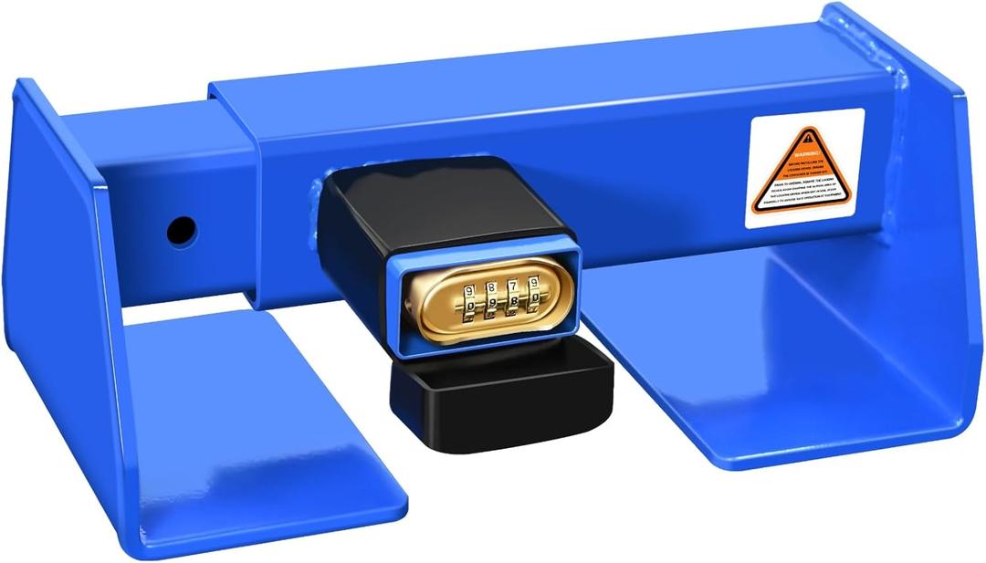 Shipping Container Lock, Heavy Duty Cargo Door Combination Lock with Anti-Tamper Hardened Steel, High Security Trailer Door Lock for Semi Truck, Semi Trailer, Box Truck & Cargo Van