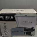 Victrola Journey Bluetooth Portable Suitcase Record Player  with Built-in Speakers, 3 Speed Vinyl Record Player, RCA Out, Headphone Jack (Mint)