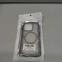 Hualele Magnetic for iPhone 13 & iPhone 14 Case, Compatible with MagSafe, Military Grade Dropproof Translucent Matte Back Cute Curly Wave Edge Slim Phone Case,Grey