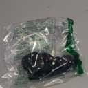 Ohcozzy Short Snout Dog Muzzle, Wont Cover Forehead Bulldog Muzzle Adjustable Breathe Mesh, Anti Biting Chewing Barking, S,Black