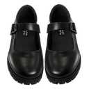 French Toast Girls Round Toe Ankle Strap Maryjane School Shoes - Mary Jane Chunky Platform Oxford Dress Shoe Pumps - Black/Navy/Brown 3