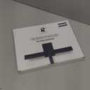 RICHMIRTH Silicone Rubber Blade Shower Squeegee 9" in Width Window & Car Squeegee for Shower, Glass, Window (Black)