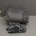 Bedsure GentleSoft Fleece Bed Blankets Queen Size Grey - Soft Warm Spring Blanket Lightweight Cozy Anti-Static Microfiber, Room Home Decor Gifts for Women and Men, 90x90 inches