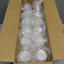 JOLLY CHEF   7 oz Clear Plastic Cups,7 Ounce Disposable Cups for Picnic,Travel, Halloween,Christmas Party and Events