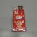 Christmas Case for iPhone 16 Pro Max, Silicone Red Cover with Lovely 3D Deer Doll Patterns Design Shockproof Soft Bumper Cartoon Cute TPU Xmas Present Skin for iPhone 16 Pro Max 6.9", Elk