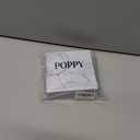 POPPY Nipple Covers | Pasties | Nipple Coverage for Women | Sticky bra | Adhesive bra | Strapless bra | Reusable | 1 pair (Bronze)