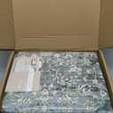 6x9 Area Rugs Washable Rugs for Bedroom,Faux Wool Moody Floral Boho Vintage Oriental Indoor Carpet for Living Room,Hunter Forest Green