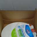 Clorox Round Scented Plastic Toilet Seat with Easy-Off Hinges